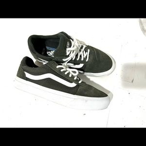 Vans old skool - green - Mens 8.5